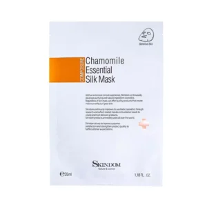 Шелковая маска с экстрактом ромашки Skindom Chamomile Essential Silk Mask