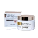 Крем для лица с экстрактом морской улитки и золота Ocean Snail 24К Gold Cream